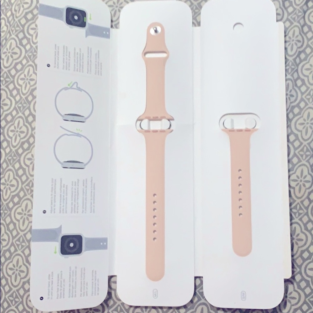 Brand New Apple Watch Band Pink Sand